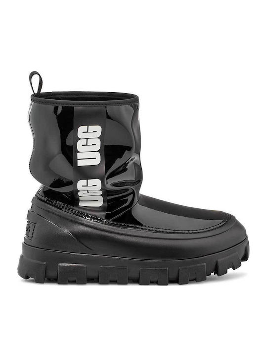 Classic Brellah Mini Women's High Heel Wellies Black
