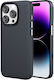 Nekit 1mm Umschlag Rückseite Kunststoff 1mm Blau (iPhone 14 Pro Max)