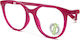 Nanovista Glitch 3.0 Children's Plastic Eyeglass Frame Purple NAO3150352
