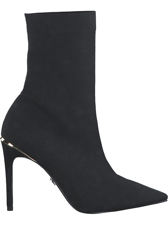 Tamaris Women's Ankle Boots with High Heel Black 1-25302-41-001