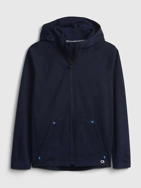 GAP Kinder-Sweatjacke mit Kapuze Marineblau