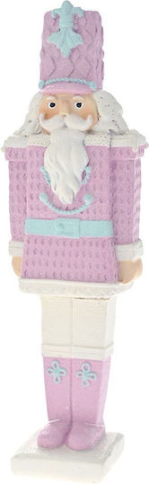 Iliadis Weihnachts-Nussknacker Rosa aus Polyresin Höhe 20cm.