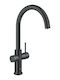 Grohe Blue Home Tall Kitchen Counter Faucet Black