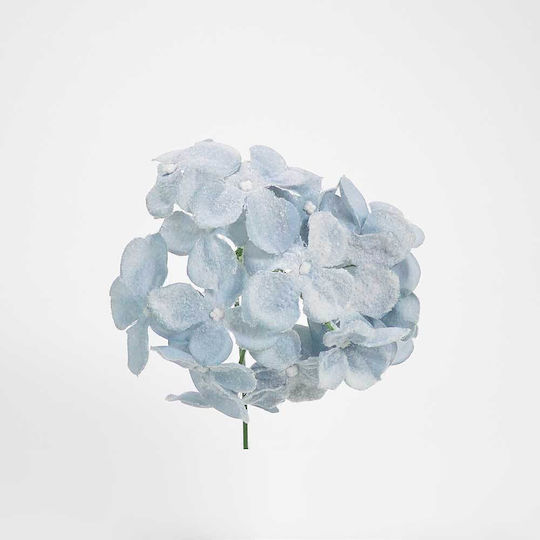Weihnachtsdekoration Stoff Blume Länge 19cm.