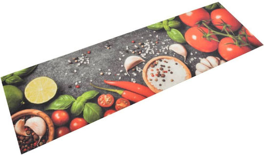 vidaXL Kitchen Mat Runner with Anti-slip Underlay Multicolour 45x150εκ.