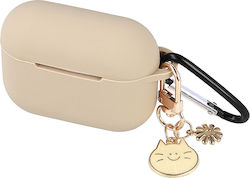 Pendant Silicone Case Beige for Apple AirPods Pro