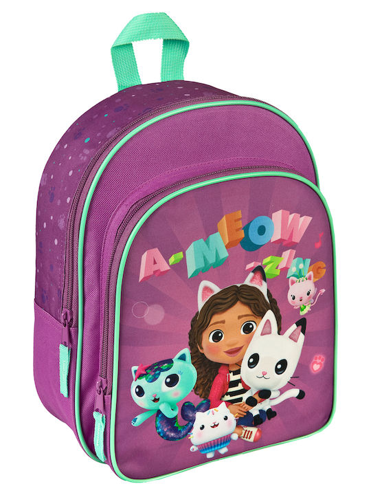 Gaby School Bag Backpack Kindergarten in Purple color