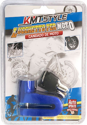 Motorcycle Disc Brake Lock in Blue