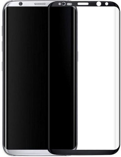 frame 5D 0.3mm Full Glue Full Face Tempered Glass Black (Samsung Galaxy S8)