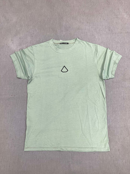 Tony Couper Ανδρικό T-shirt Κοντομάνικο Πράσινο