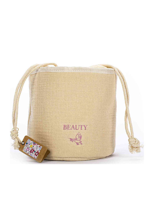 Toiletry Bag in Beige color
