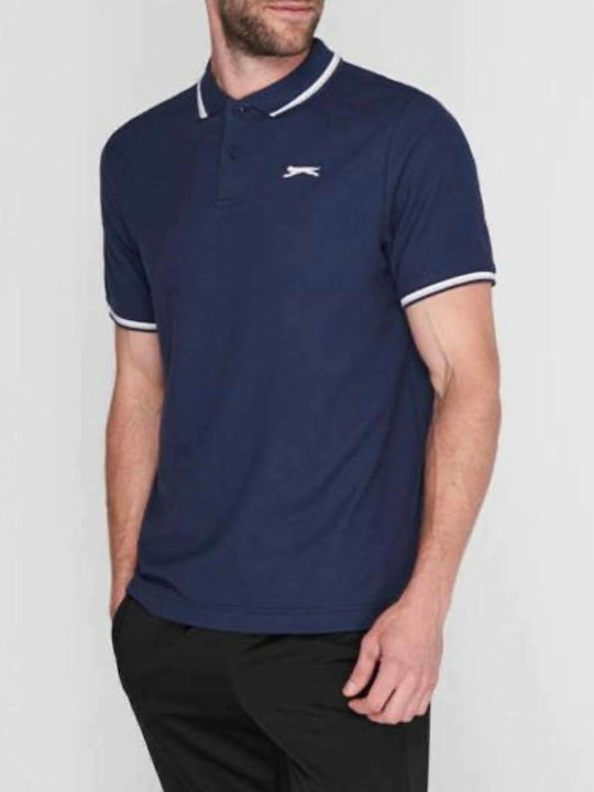 Slazenger Polo Μπλούζα Κοντομάνικη Navy Μπλε
