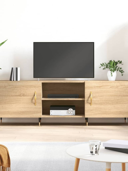 Particle Board TV Furniture Sonoma L150xW30xH50cm