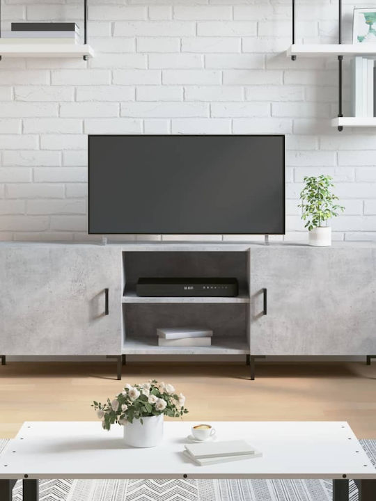 vidaXL TV-Ständer Grau M150xP30xH50cm