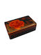 Jewellery Box Wooden 18x11x6cm