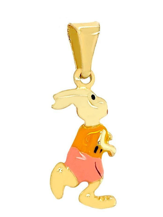 Xryseio Kinder-Motiv aus 14K Gold