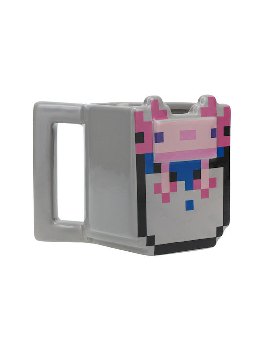 Paladone Minecraft Cană Ceramică Gri 400ml 1buc