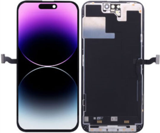 Οθόνη LCD TFT IN-CELL mit Touch-Mechanismus für iPhone 14 (Schwarz)