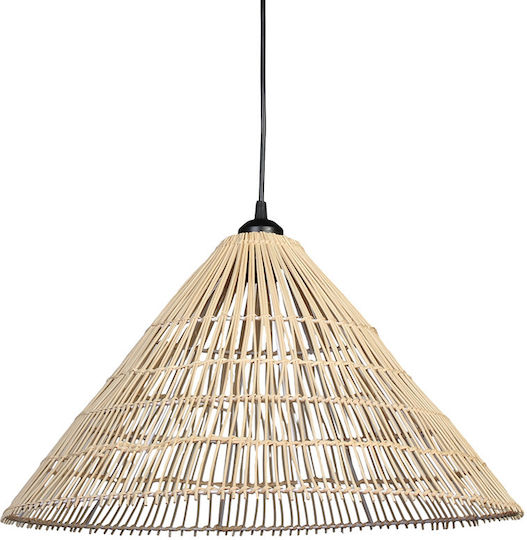 Keskor Hängelampe Beige mit Fassung E27 50x32cm.