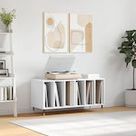 vidaXL Έπιπλο Hi-Fi με 6 Ράφια Λευκό 38x100x48cm