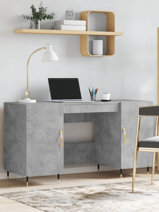 Schreibtisch Holz Gray 140x50x75cm