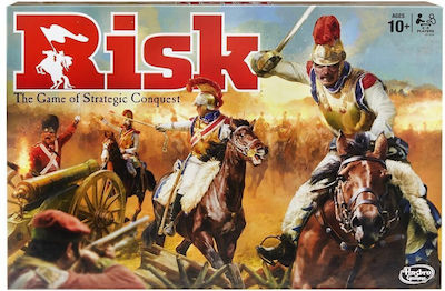 Hasbro Board Game Risk Παιχνίδι Στρατηγικής for 2-5 Players 10+ Years (EL)