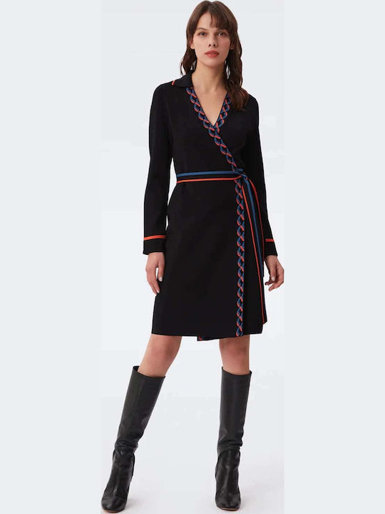Diane Von Furstenberg Φόρεμα All day Μαύρο