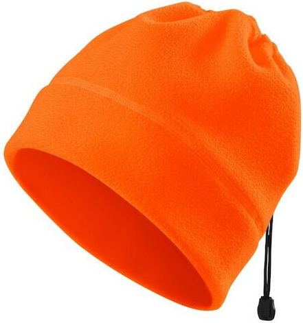 Beanie Unisex Fleece Beanie Gestrickt in Orange Farbe