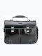 Leather Men's Briefcase Black