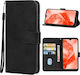 Wallet Piele / Piele artificială / Silicon Negru (TCL 205)