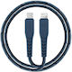 Energea C94 Braided USB-C to Lightning Cable Bl...
