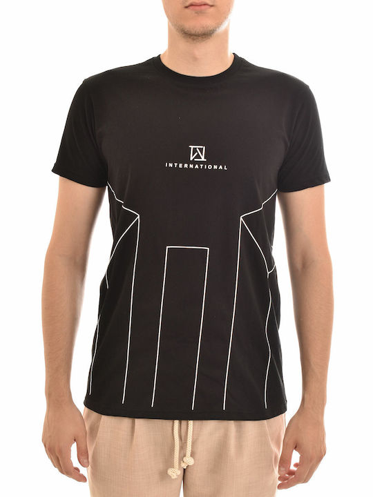 T-shirt Μαύρο