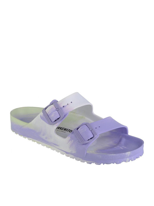 Birkenstock Arizona Leder Flache Sandalen für D...