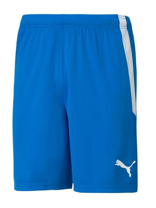 PUMA Teamliga Sportliche Herrenshorts Blau