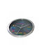 Wall Clock Metallic Black Ø30cm