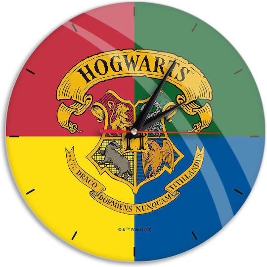 Harry Potter Стенен часовник Многоцветен Ø38см