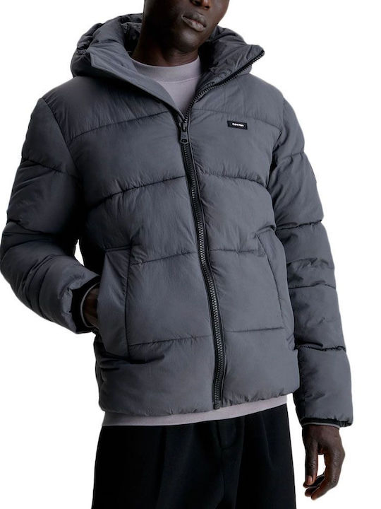 Winter Jacket Puffer Coffee.