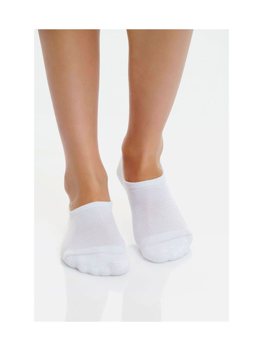 SugarFree Solid Color Socks White 3Pack