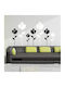 Dekorativer Aufkleber Wand 1Stück 60x20cm Caravelshop