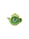 Tradesor Tabletop Clock with Indicators Plastic with Alarm Clock Green