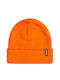 Element Knitted Beanie Cap Orange