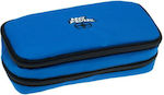 No Fear Pencil Case with 2 Compartments Blue 348-24141