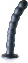 Shots Ρεαλιστικό Dildo με Όρχεις και Βεντούζα Γκρι 20.5cm