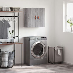 vidaXL Cabinet de baie L60xA31xÎ60cm Gri