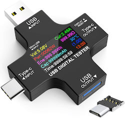 Atorch J7-C Dispozitiv de testare digitală a PC-ului Port USB 12 în 1