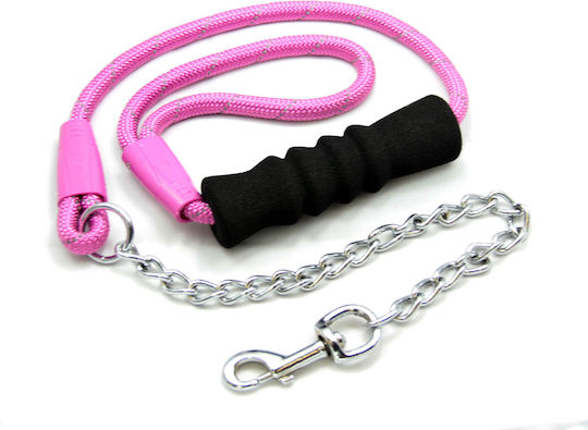 Nunbell Pet Hundeleine/Führleine Schulung Riemen in Rosa Farbe 1.2m x 1.2cm
