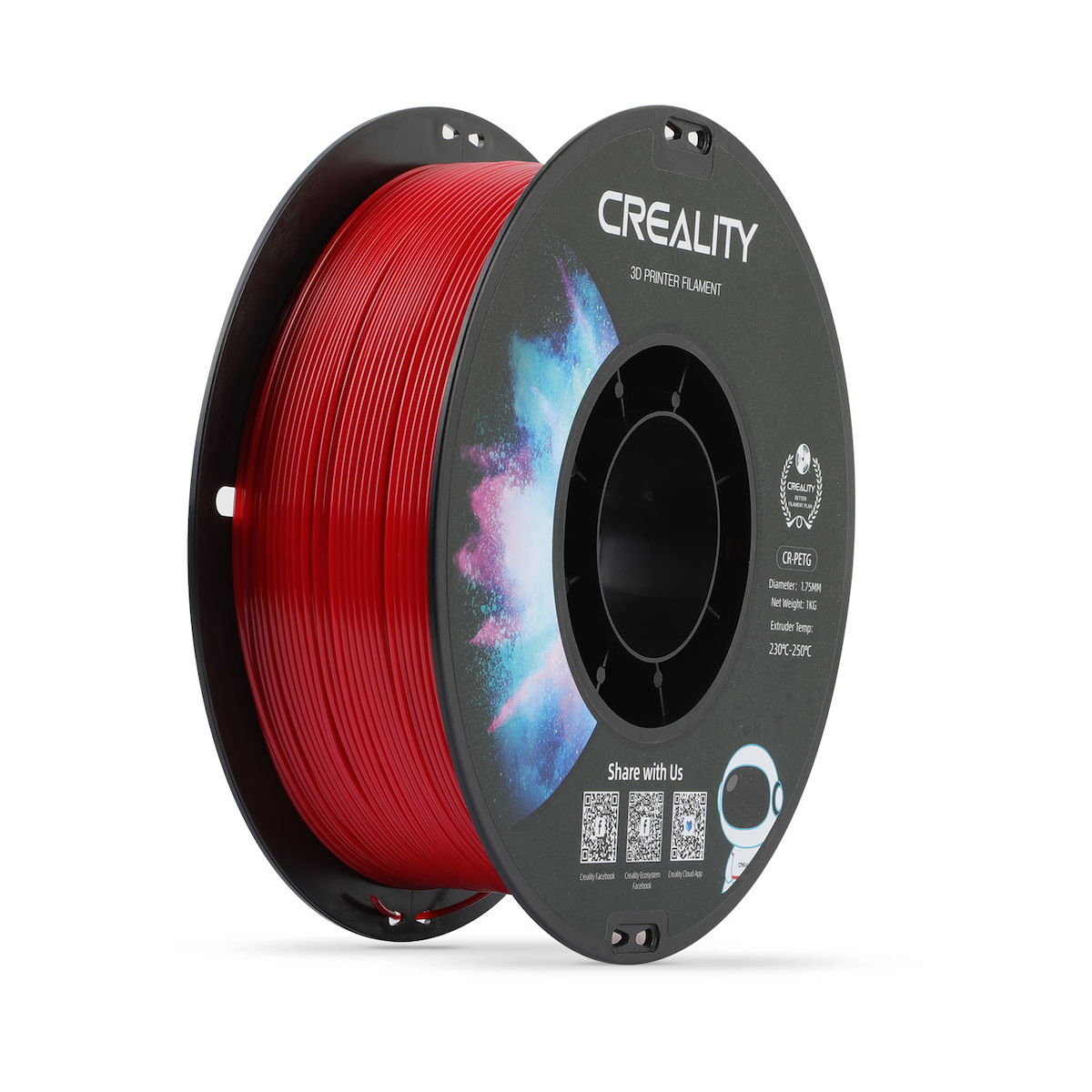 CR-PETG Filament Creality (Red)