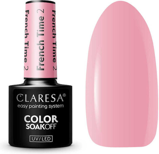 Claresa French Time 2 Ημιμόνιμο Βερνίκι Νυχιών French Time 2 5ml