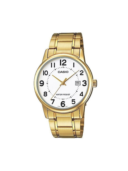 Casio Watch Battery with Gold Metal Bracelet