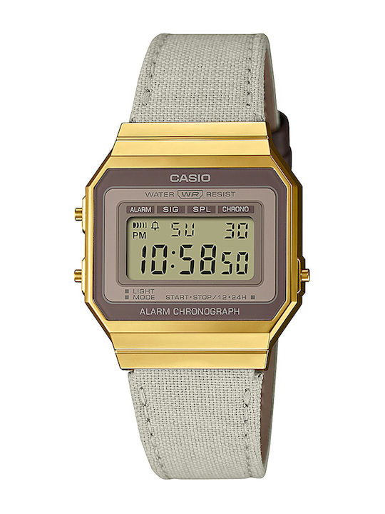 Casio Casio Vintage Ceas Baterie cu Curea Textilă Casio Casio Vintage Ceas Baterie cu Curea Textilă
